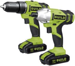 Guild - Combi and Impact Driver Twinpack - 18V